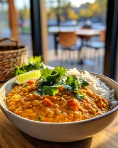 Coconut Curry Lentils