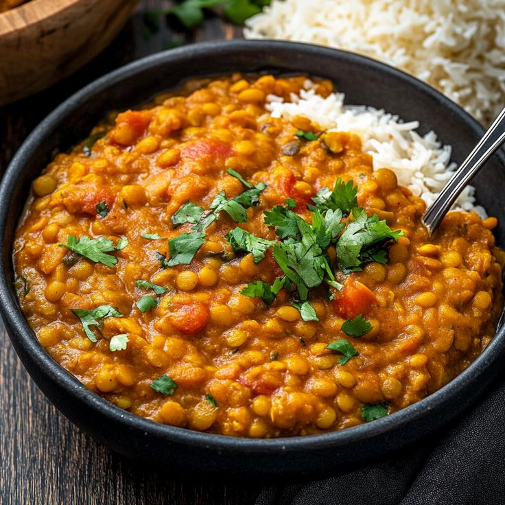 Coconut Curry Lentils