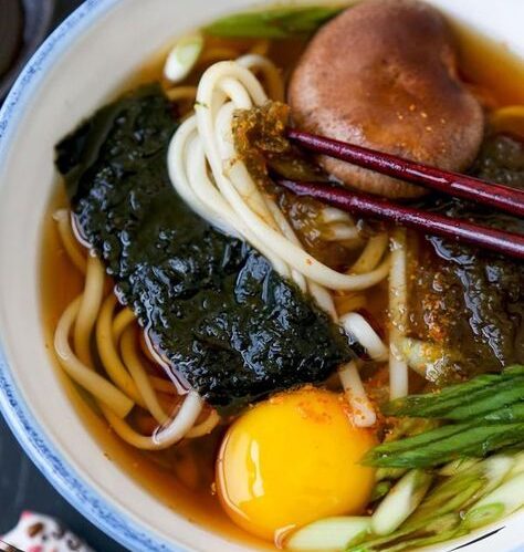 Savory Udon Soup