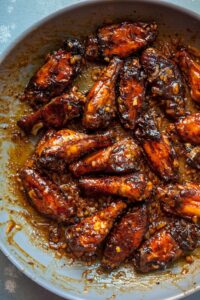 Chili oil chicken wings